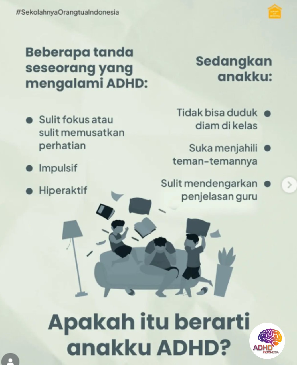 Ciri dan Gejala ADHD pada Anak Usia Dini di Kabupaten Jombang